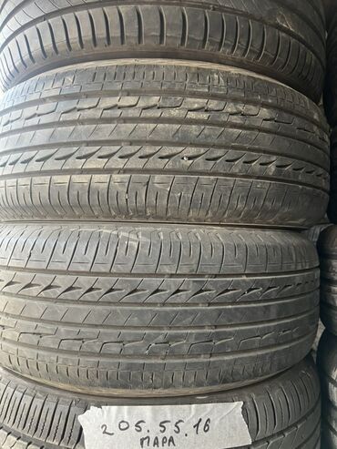 б у набор ключей: Шины 205 / 55 / R 16, Лето, Б/у, Пара, Легковые, Япония, Bridgestone