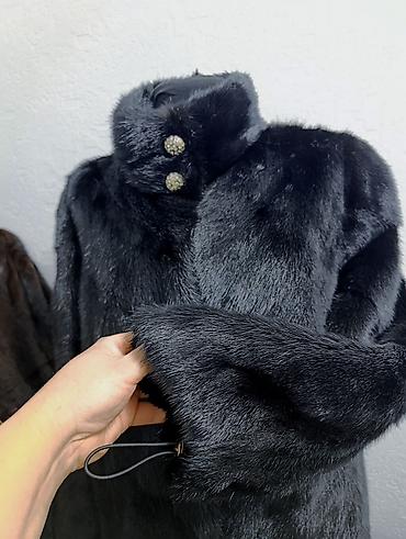 старинный вещи: Шуба, Норка, Длинная модель, Канада, XL, 2XL — 6