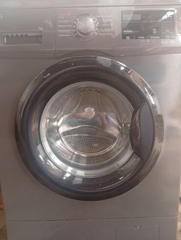 ноутбуки бишкек б у: Кир жуучу машина LG, Автомат, 7 кг чейин, Толук өлчөм