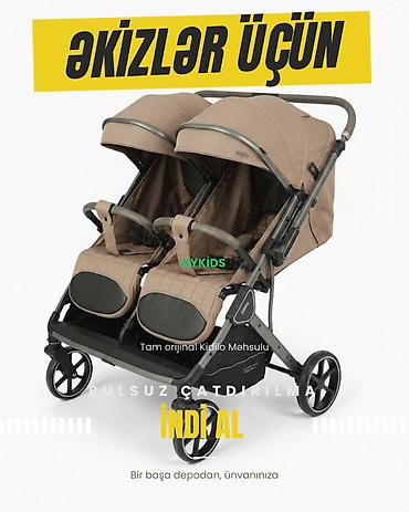 Uşaq arabaları: Əkizlər üçün araba, Kidilo, Yeni, Pulsuz çatdırılma, Rayonlara çatdırılma — 1