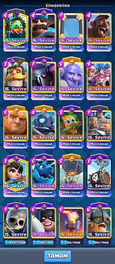braun utu feni: FULL / MAX CLASH ROYALE HESABI SATILIR! 🔥 ​🏆 Kupa: 12,920 (30. Arena) — 3