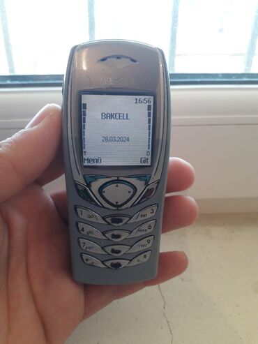 nokia 6233: Nokia 6600, < 2 ГБ, цвет - Синий, Кнопочный