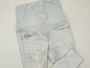 straight blue jeans: Jeansy, H&M, L, stan - Dobry