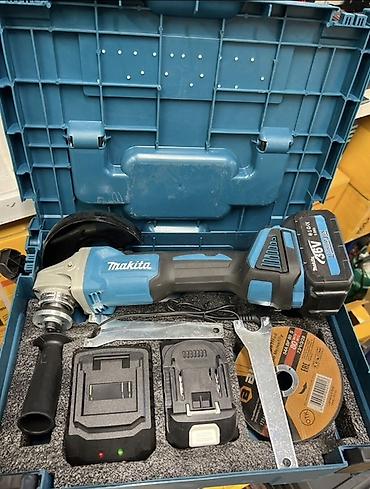 Оңдоп-түзөө жана курулуш: Жаңы, Аккумулятордон, Makita, 125 мм, 9000 мүнөтүнө айлануулар — 3