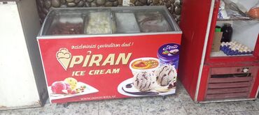 Avtoservis avadanlıqları: Piran dondurma vitrini soyuducusu, mağazalar, kafelər və restoranlar