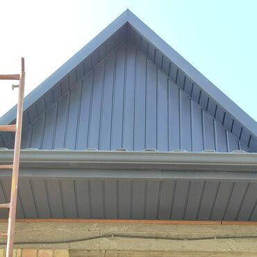 Кровля крыши: Сайдинг обшивка франтоны навес крыша установливаем водосиливные — 19