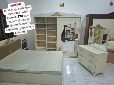 şamlar: İkinəfərlik çarpayı, Dolab, Termo, Yeni