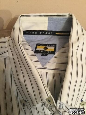 Košulje: Original NAVIGARE kosulje M / L / XL 100% cotton Ramena 50cm duzina — 9