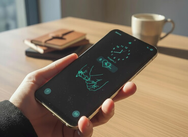 Samsung: Samsung Galaxy A14, 128 GB, rəng - Yaşıl, Barmaq izi — 2