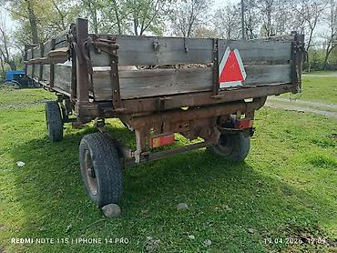 Lapetlər: Kənd təsərrüfatı üçün ikioxlu qoşqu - Traktora qoşulan, ön halqali — 2