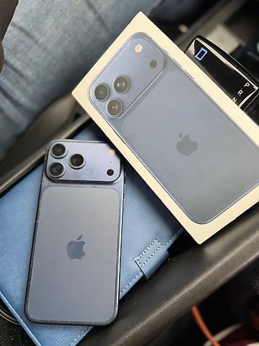 ikinci el iphone 17 pro max: IPhone 17 Pro Max, 256 GB, Pacific Blue, Barmaq izi, Simsiz şarj, Face ID — 4