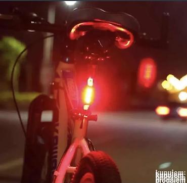 konvertor brzine: USB punjiva LED lampa za bicikl – snažna signalizacija za veću — 1