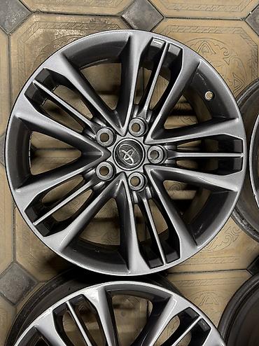 35: Литые Диски R 17 Toyota, Комплект, отверстий - 5, Б/у — 5