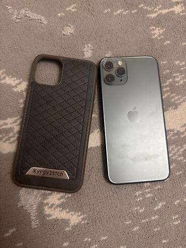 Мобильные телефоны и аксессуары: IPhone 11 Pro, Б/у, 256 ГБ, Natural Titanium, Чехол, 69 % — 6