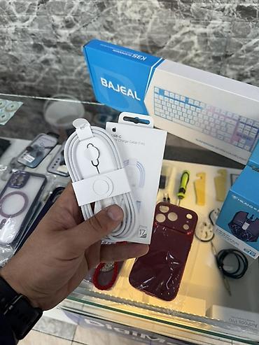 4 luk kabel: Orjinal apple cable 60W. 1 il zəmanət verilir — 2