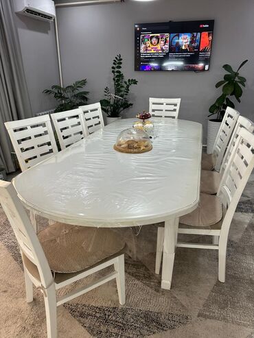 мебель талас: Ашкана үчүн үстөл, Жаңы, Oval, Бүктөлбөгөн, Жыгач