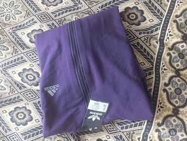 фиолетовый: Мужская толстовка, 6XL (EU 52), Adidas, Новый, цвет - Фиолетовый