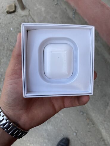 ucuz bluetooth qulaqlıq: Беспроводные (Bluetooth) Наушники, Apple, цвет - Белый