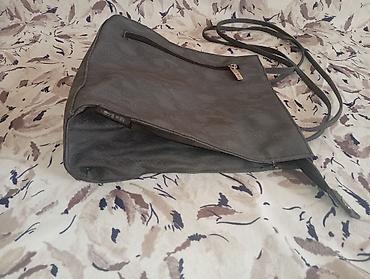 ekru boja: Ženska torba – siva,New Bags kvadratnog oblika, sa dugim kaiševima za — 3