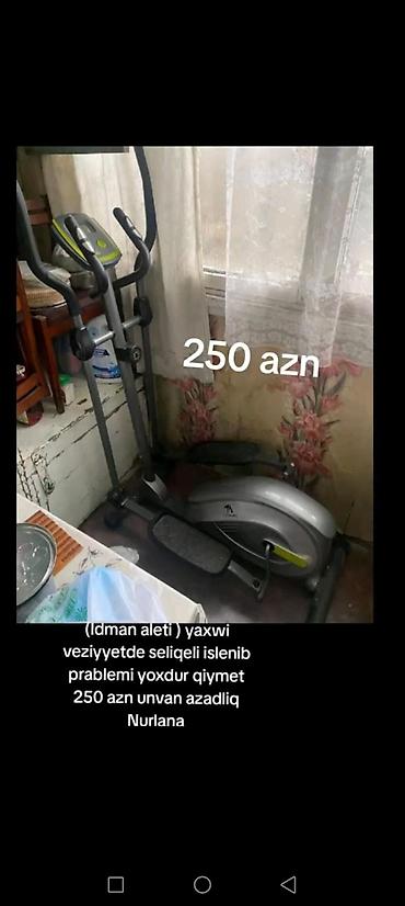 qaçış aleti: (Idman aleti ) yaxwi veziyyetde seliqeli islenib prablemi yoxdur — 1