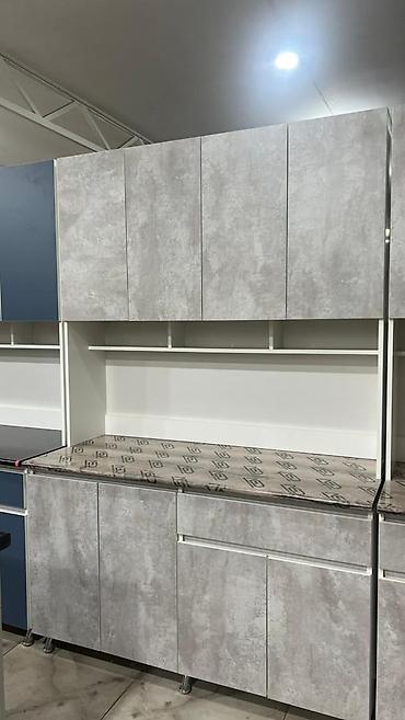 silver kitchen: Кухонный гарнитур, Новый, цвет - Серый, Бесплатная доставка — 2