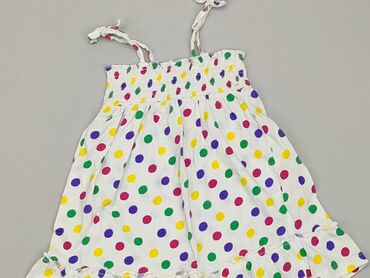 biala sukienka boho: Sukienka letnia F&F, 2 lata, wzrost - 92 cm., Bawełna, stan - Bardzo dobry