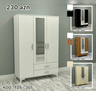 Masa və oturacaq dəstləri: Yeni, Açılan, 3 qapılı Düz dolab, Qarderob, paltar dolabı, Azərbaycan
