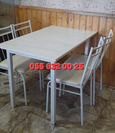 Bağ, çöl masa və oturacaq dəstləri: Yeni, Kvadrat masa, 4 stul, Açılmayan, Stullar ilə, Dəri, Azərbaycan -da lalafo.az — 6 Bağ, çöl masa və oturacaq dəstləri: Yeni, Kvadrat masa, 4 stul, Açılmayan, Stullar ilə, Dəri, Azərbaycan — 6