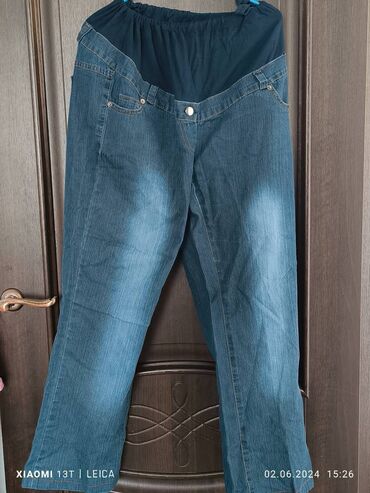 джинсы jeans: Прямые, Турция, Высокая талия