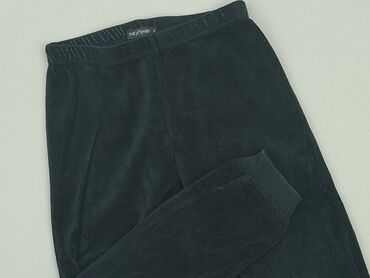 czarne spodnie z zamkami na nogawkach: Sweatpants, Inextenso, 5-6 years, 116, condition - Good