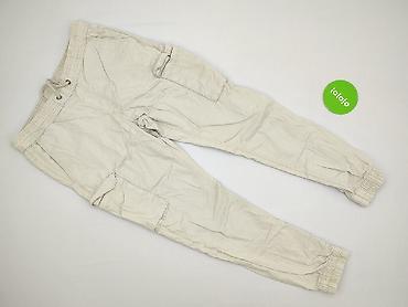 second hand lubin: Męskie spodnie jogger cargo Sinsay, rozmiar 32 - Krój: jogger ze — 2