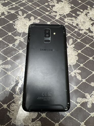 samsung a6 2019: Samsung Galaxy A6 Plus, rəng - Qara, Barmaq izi, Face ID