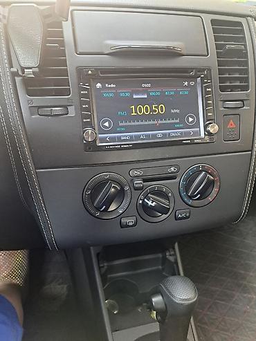 nissan tiida: Nissan Tiida sedan - Kuzov: ağ rəng, 4 qapı, sedan - Salon: qara — 4