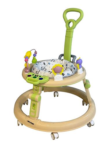 №: 17458 Məhsulun adı: Yerimə arabası Hello Kids, bej/yaşıl, 6-12 ay