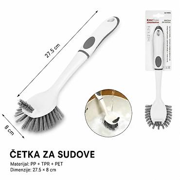 KMT četka za lonce 2419093 Praktična četka za lonce i sudove, idealna
