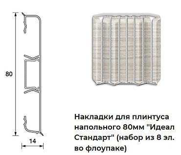 плинтуса потолочные: Плинтус напольный и комплектующие - Тип: пластиковый плинтус с — 3