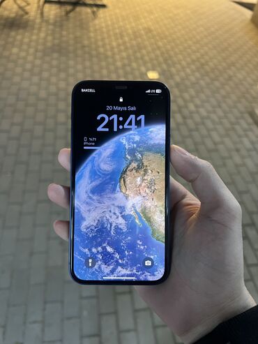 Apple iPhone: IPhone 12, 128 GB, Simsiz şarj, Face ID
