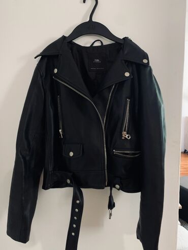 crni prsluk zenski: Zara zenska jakna M velicina