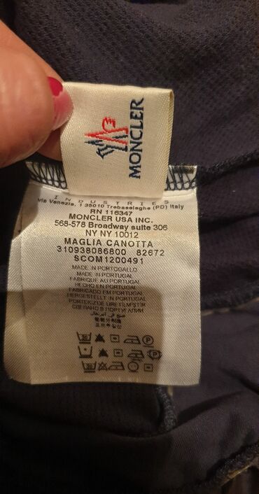 Bluze: Moncler, S (EU 36), bоја - Svetloplava — 7