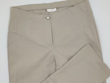 stradivarius spodnie dla wysokich: Helena Vera, Material trousers for women, size XL (EU 42)