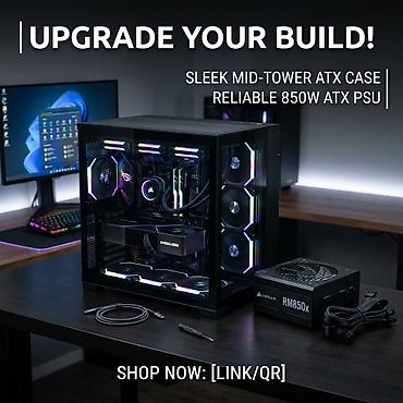 aol kg: Корпус ПК, Б/у, Micro-ATX — 1