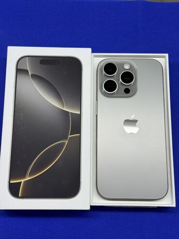 айфон xs бу цена в бишкеке: IPhone 16 Pro, 256 ГБ, Natural Titanium, Коробка