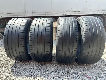 Шины: Шины 315 / 35 / R 21, Лето, Б/у, Комплект, США, Pirelli