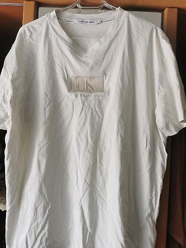 calvin: Futbolka, Calvin Klein, 2XL, rəng - Ağ — 1