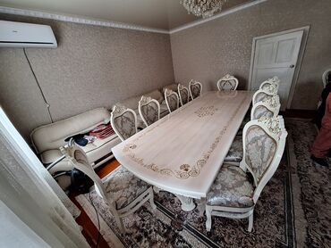 Кухонные столы: ЗАМАНБАП СТОЛ ЖАНА СТУЛДАР – ОРТОМЧУСУЗ, ТУЗ ЦЕХТЕН! Сиздин үйүңүзгө — 12