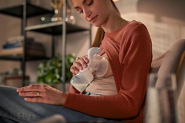 Ostali aksesoari za decu: Avent manuelna pumpica – komplet za izmlazanje Natural SCF430/16-80 — 12