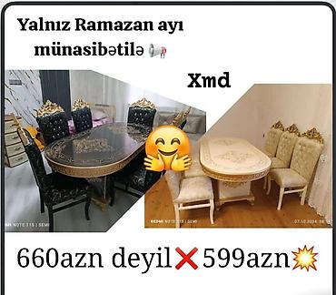 sam agaci satisi: Masa desti yeni qonaq otağı mebeli — 1