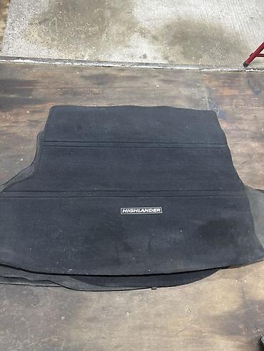полики королла: Коврик багажника Toyota Highlander год 2015-19 - Оригинальный коврик — 3