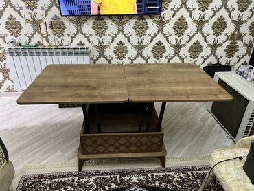 bag ucun yelencekler: Jurnal masası, Transformer, MDF, Kvadrat masa