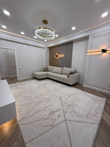 квартира джал мкр: 2 комнаты, 60 м², Элитка, 2 этаж, Дизайнерский ремонт
